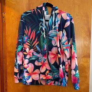 Floral Tropical Hoodie